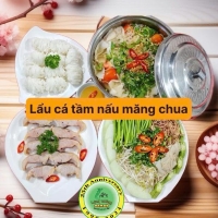 LẨU CÁ TẦM MĂNG CHUA