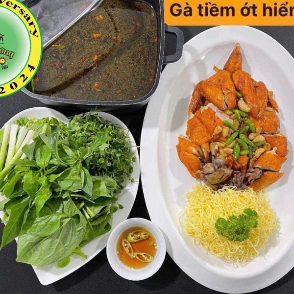 GÀ TIỀM ỚT HIỂM
