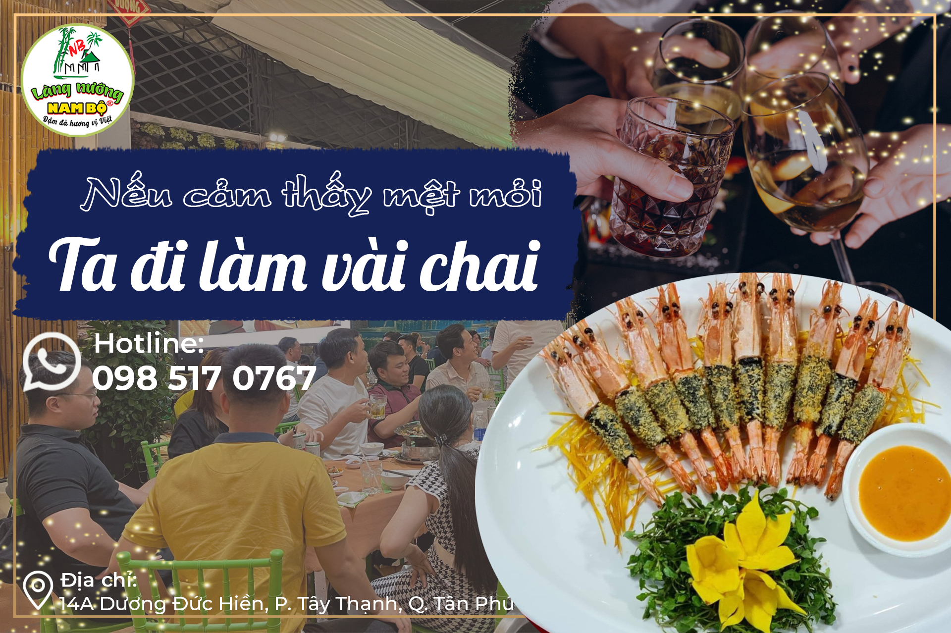 Các loại hình sự kiện Nhà hàng Tân Phú nhận tổ chức