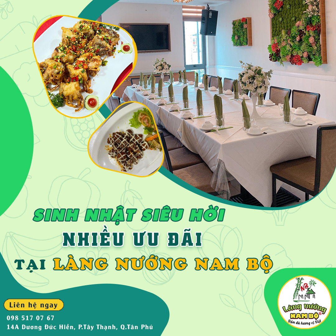 Địa Điểm Nhà Hàng Tân Phú Tổ Chức Tất Niên Công Ty