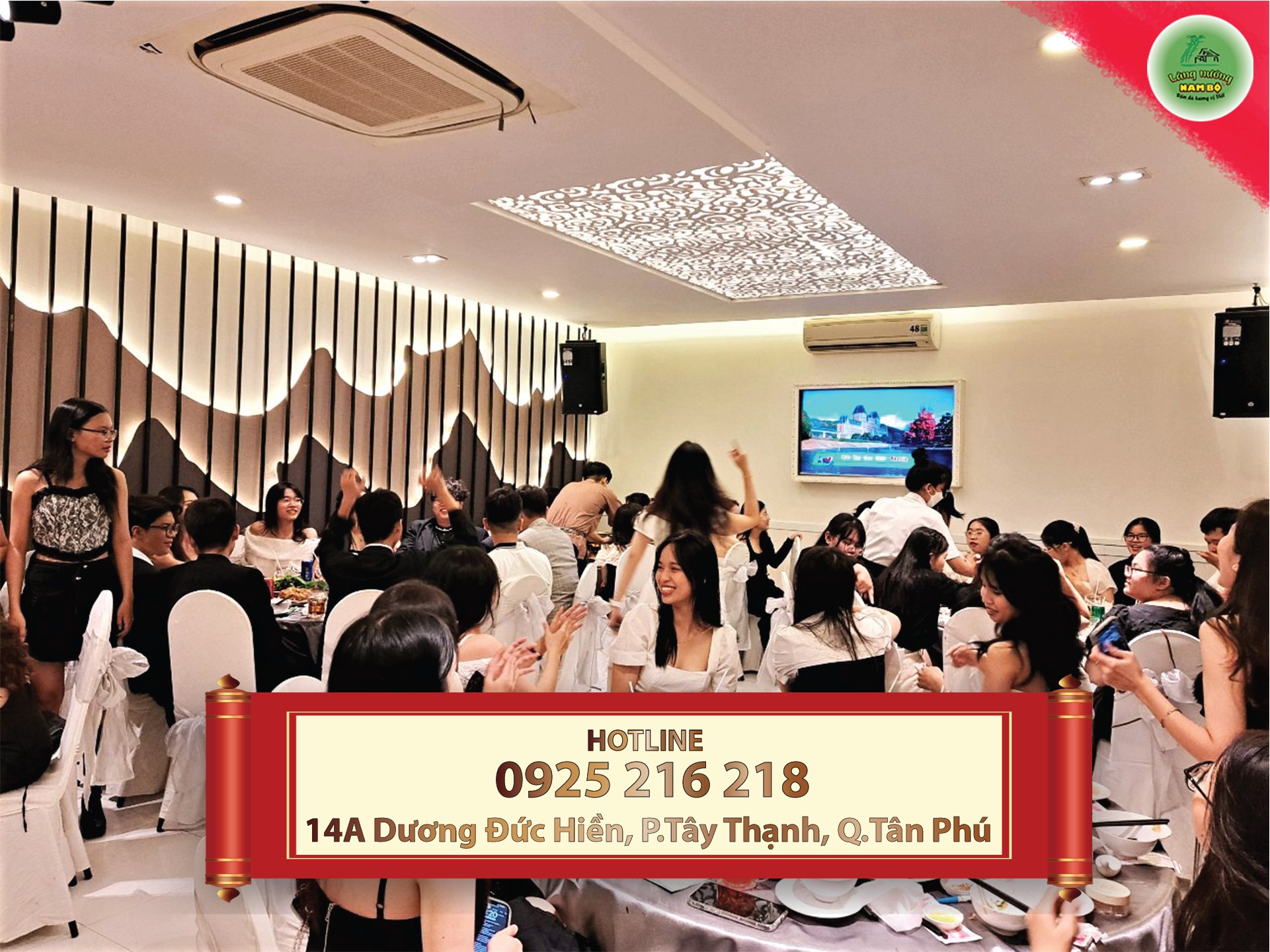 Nhà Hàng Tân Phú Tổ Chức Tân Niên, Liên Hoan Cuối Năm