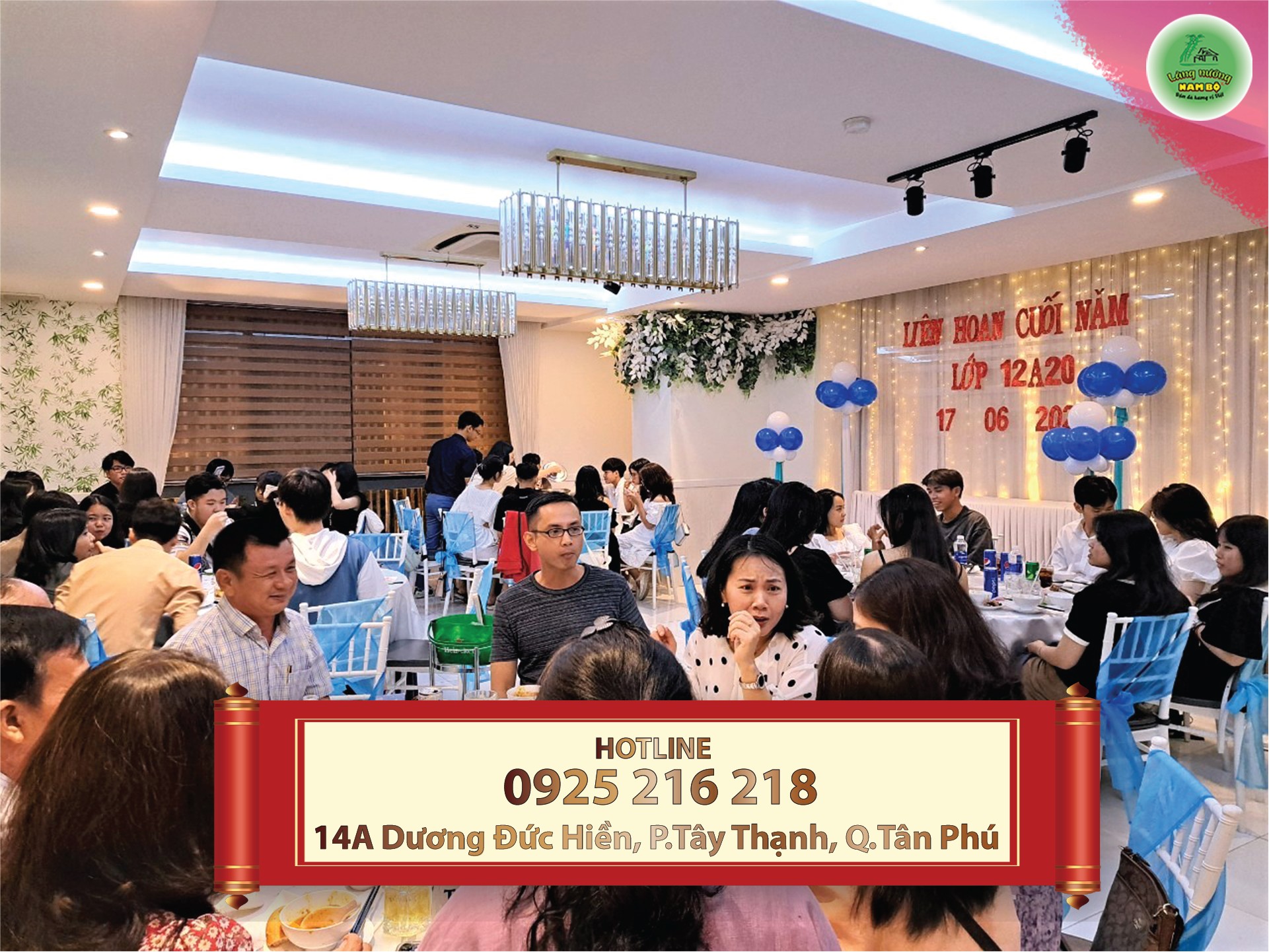 Nhà Hàng Tân Phú Tổ Chức Tân Niên, Liên Hoan Cuối Năm