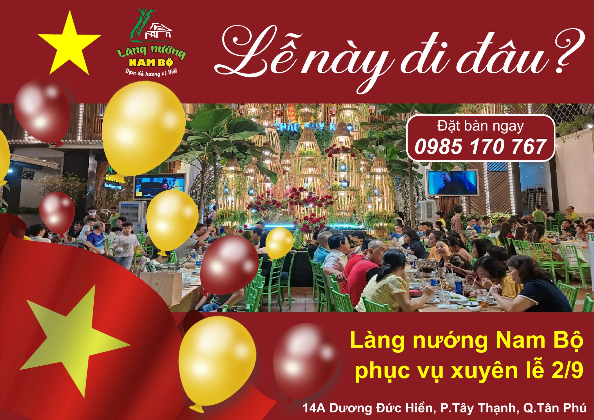 Nhà Hàng Tân Phú Tổ Chức Tiệc Gia Đình Giá Hợp Lý