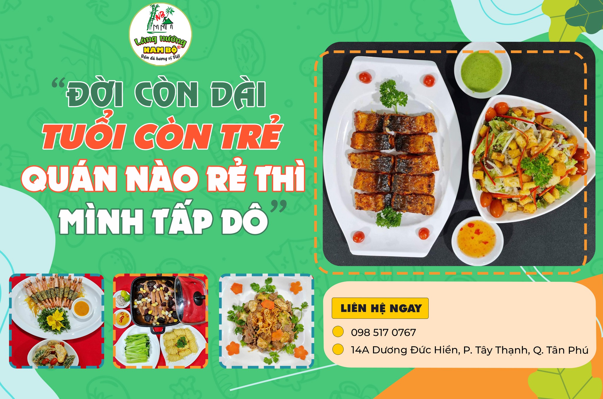 Nhà Hàng Tân Phú Tổ Chức Tiệc Ngoài Trời