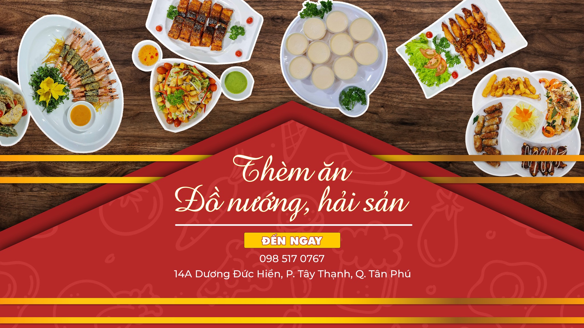 Nhà Hàng Tân Phú Tổ Chức Tiệc Ngoài Trời